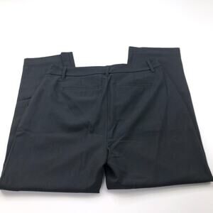 Boden 8 (Fit 32W 27L) Women's High Rise Straight Leg Dress Pants Gray MINT